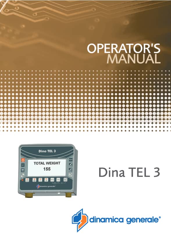 operators manual dina tel3